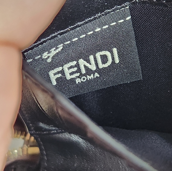 FENDI By the Way Leather Zip Around Compact Wallet - Picture 10 of 13